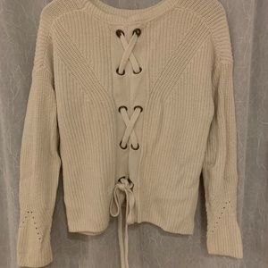Cream Knit Sweater